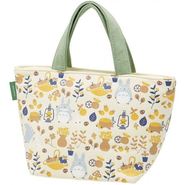 スエット地 ランチバッグ トトロ KURASHI 30×12.5×18cm KNB1 1個