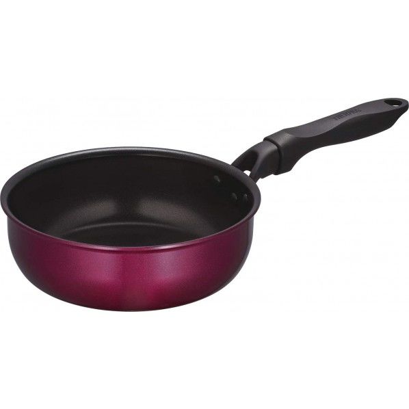 デュラブル 炒め鍋 レッド 39×21.5×7cm KFF-020D 1個