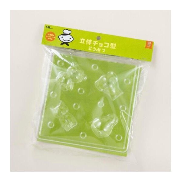 立体チョコ型(どうぶつ) 220×210×40mm 000DL7214 1個