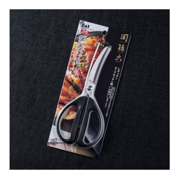 レギュラーカーブキッチン鋏 240×100×15mm 000DH3354 1個