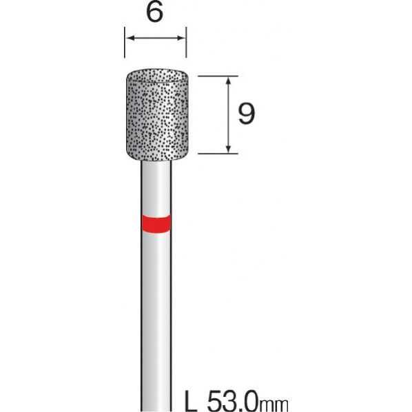 電着CBNバー 軸径3mm