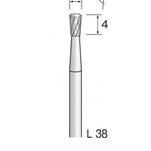 ミニモ 超硬カッター クロスカット Φ3