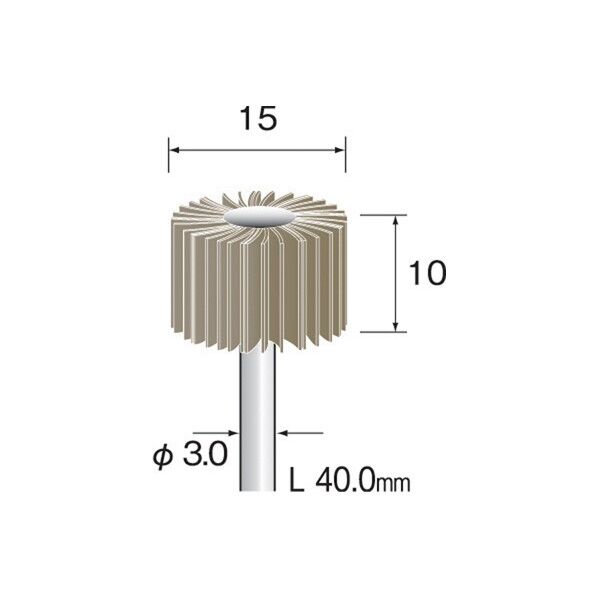 ダイヤモンドラジアルサンダー 電着タイプ(ハード)