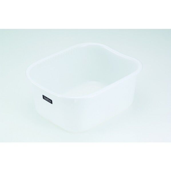 フィーリング 洗桶角型35 パールホワイト #45 1個