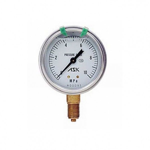油入圧力計 OPG-AT-R1/4-60X10MPA 1個