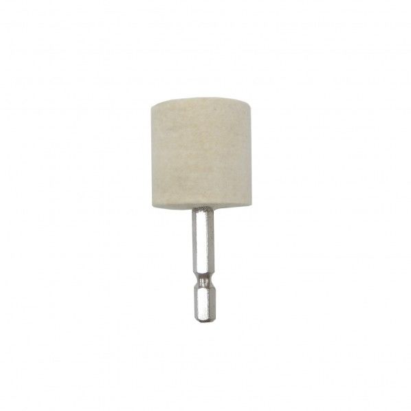 六角軸フェルトバフ 円筒型 32×32mm No.4476H 1枚