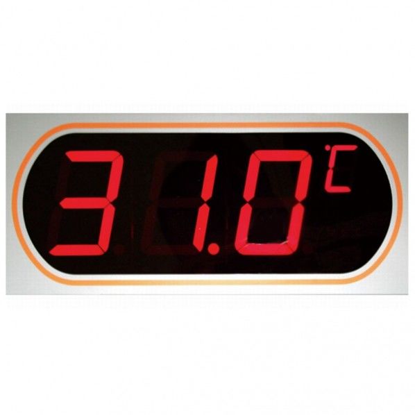 デジタルLED表示大文字温度計 MT-872 1個