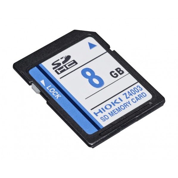 HIOKI Z4003 SDメモリカード8GB 1個