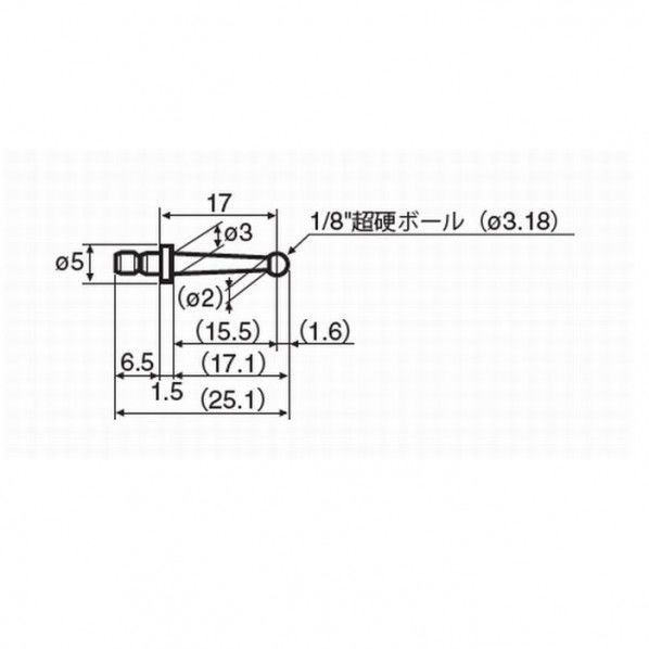 RONDCOM用測定子 汎用