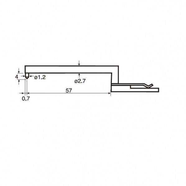 差し替え粗さ形状測定子 高倍率輪郭形状 010 2528 1個