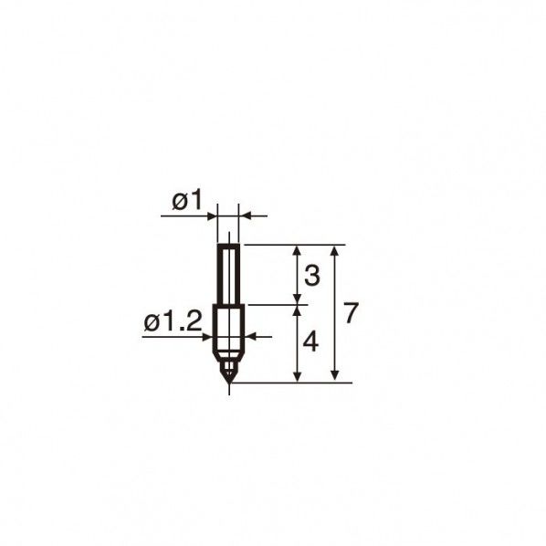 E-DT-SH01A用測定子 010 2212 1個