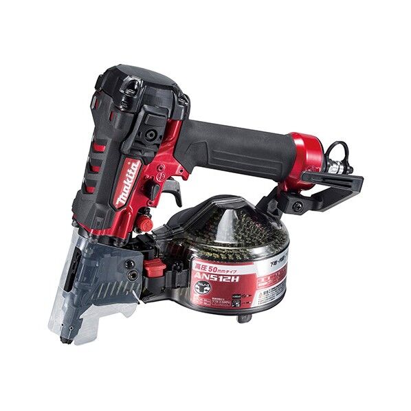 高圧エア釘打(エアダスタなし) レッド 50mm AN512H 1台