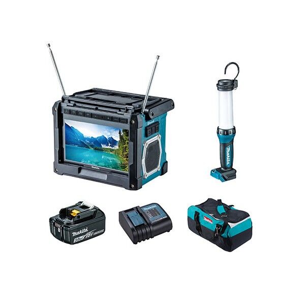 防災用 充電式 コンボキット (テレビ付) CK1011 1点