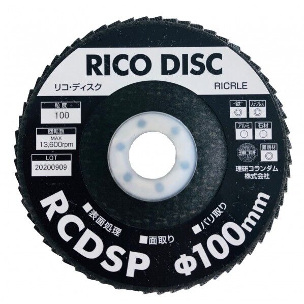 理研コランダム リコディスクRCDSP 100x15mm R31854 10枚