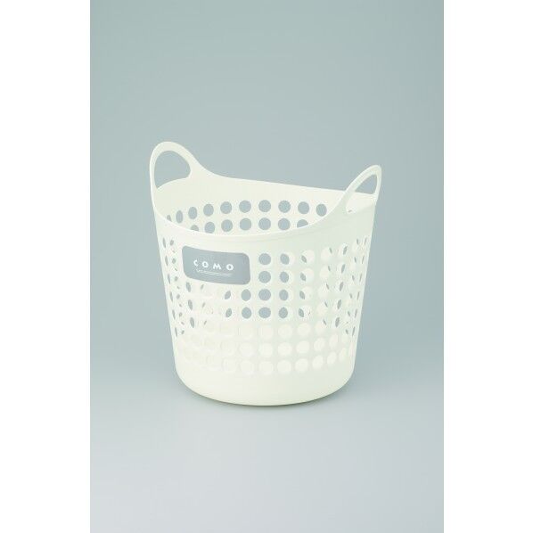 4462 コモバスケットM ホワイト 35×33.5φ×36.4Hcm 1個