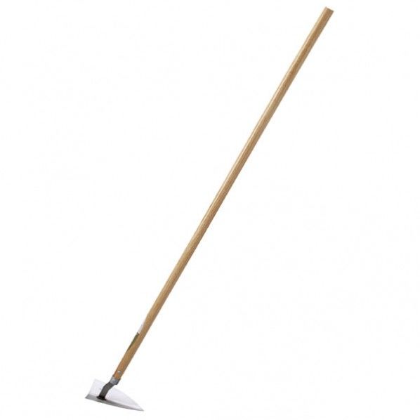 GS ステンレス三角ホー 1200mm柄 180mm 1個