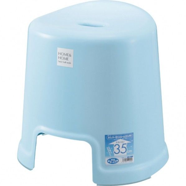 風呂椅子 HOME&HOME ブルー 1点