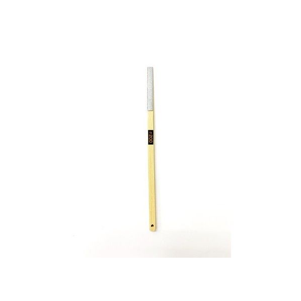 ATT6F#20 アトマ竹ヤスリ 6mm平 # 200 ATT6F20 1個