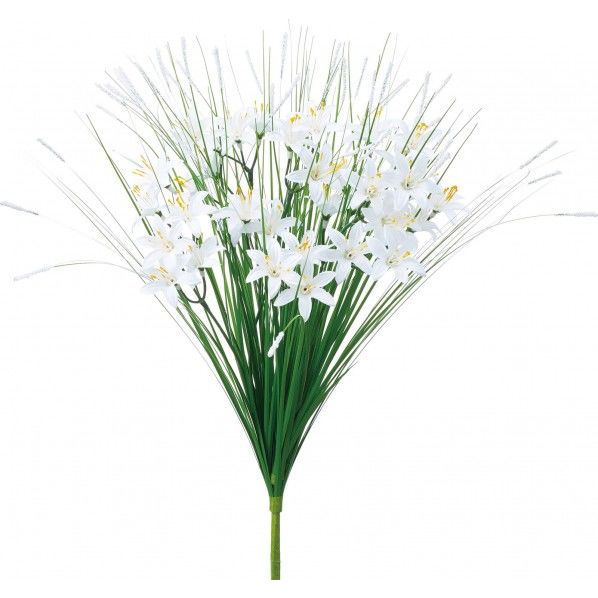 グラスワイルドフラワーブッシュ W 全長48cm・花径4.5cm・幅35cm FP -5023 1本