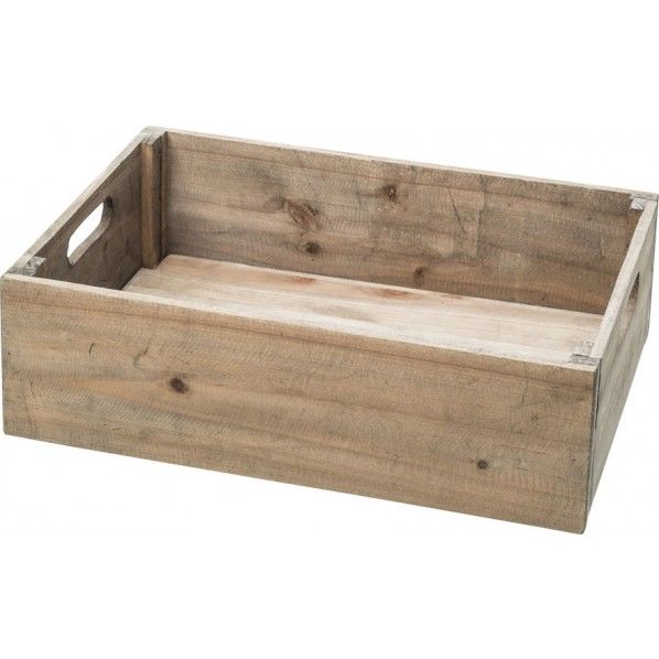 ウッドコンテナボックスL MCY-0439 1個