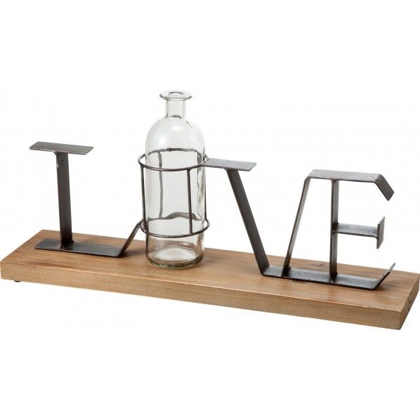 CANDLE HOLDER ”LOVE” PED-0029 1本