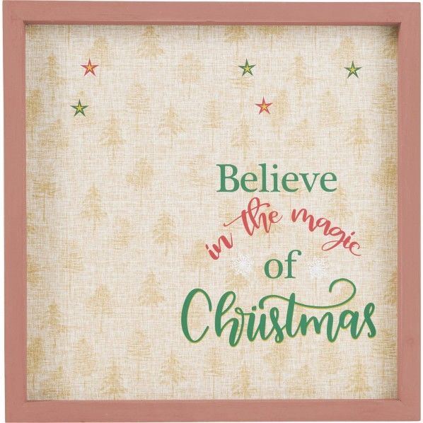 スクエアクリスマスフレームベースBR CO -1424 1個