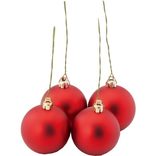 60MMマットボール4P R COA-895 1セット