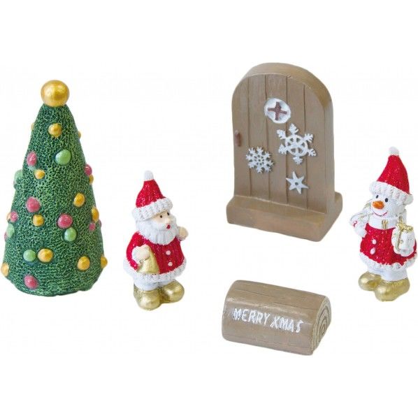 レジンインドアクリスマスフレンズ5P R CT -739 1セット