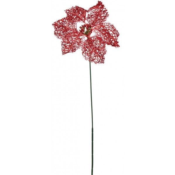 シャイニングシングルポインセチア FS -6913R 1本