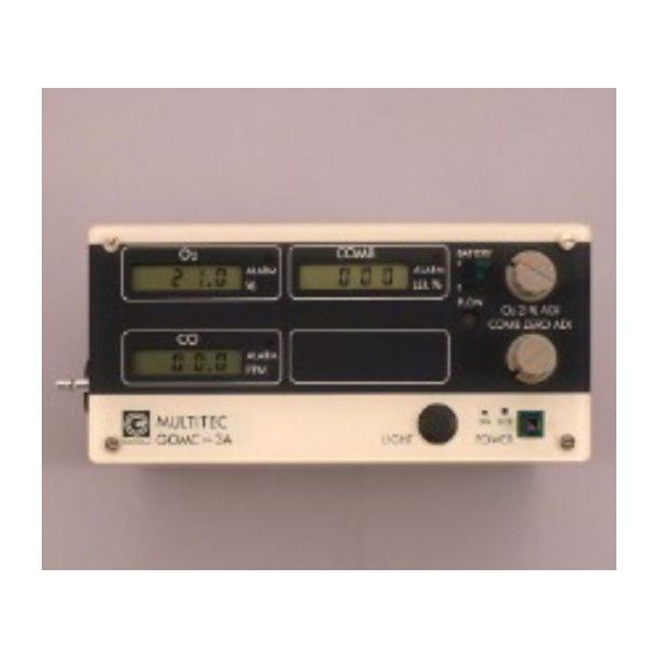 複合形ガス検知警報器 約150(W)×70(D)×170(H) mm GOMC-3A 1個