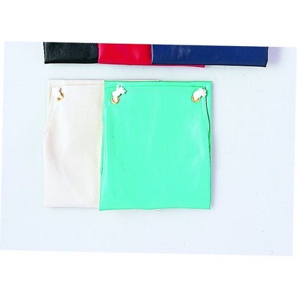 PVC レザーエプロン グリーン 1着