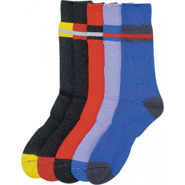 パイルソックス カラフルライン 先丸(2P)