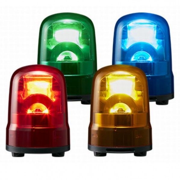 回転灯 緑色 φ100mm SKH-M2B-G 1個