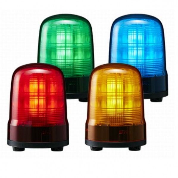 回転灯 黄色 φ80mm SF08-M2JN-Y 1個