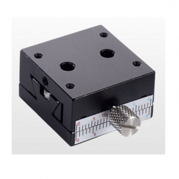 スライド操作式アリ溝ステージ 25X25mm XMA25 1台