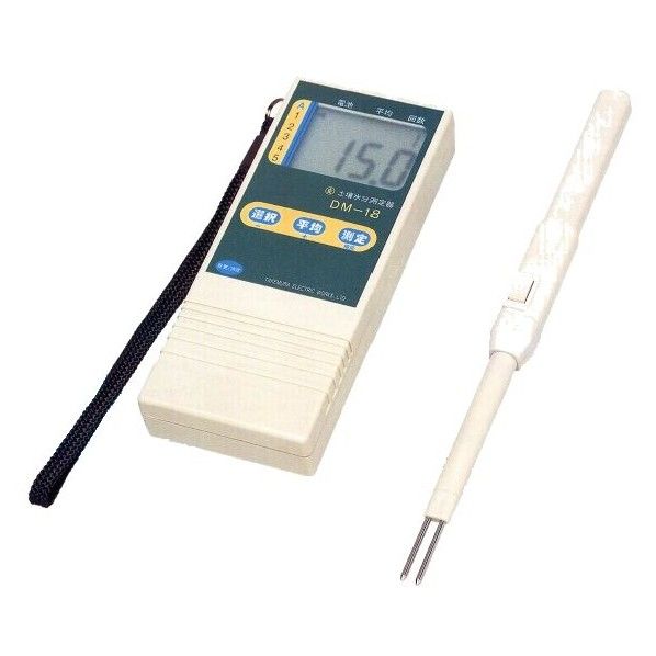 電気抵抗式/土壌水分測定器/含水率12.1～58.0％/デジタル