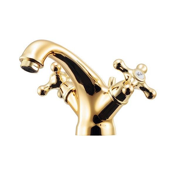 150-453-G2ハンドル混合栓ゴールド 150-453-G 1個