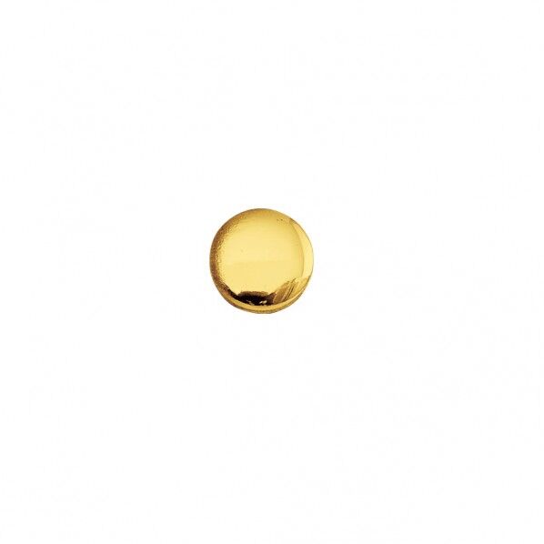 ブラスレター 30 .ピリオド 金色 幅11×高さ11×奥行3mm 820128(264-82128) 1個