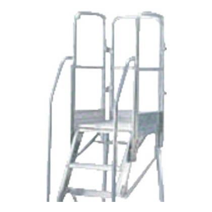 DWR用階段両手すり天場三方 DWR-TE3AB 1点