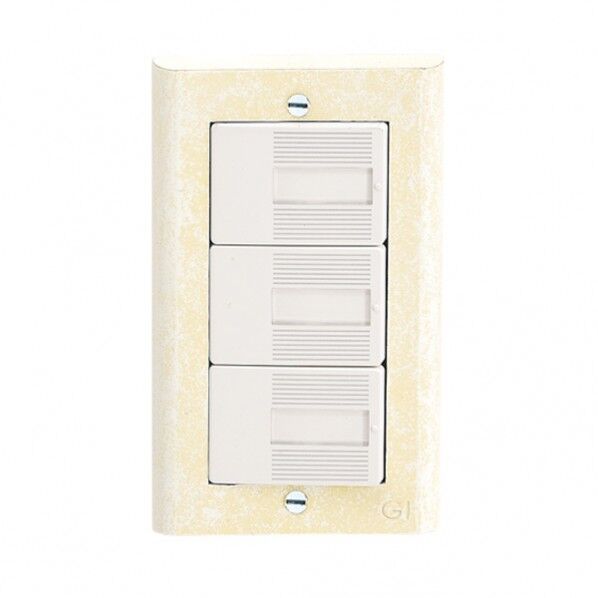 スイッチプレート PC WAB 古白色 幅70×高さ120×厚さ9mm 790231(264-79231) 1個