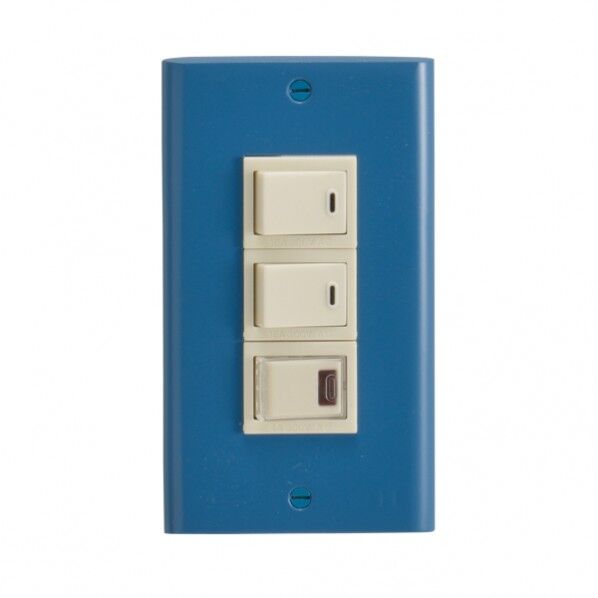 スイッチプレート PL 03 PBL