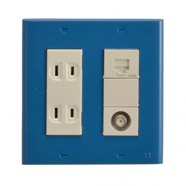 スイッチプレート PL 06 PBL