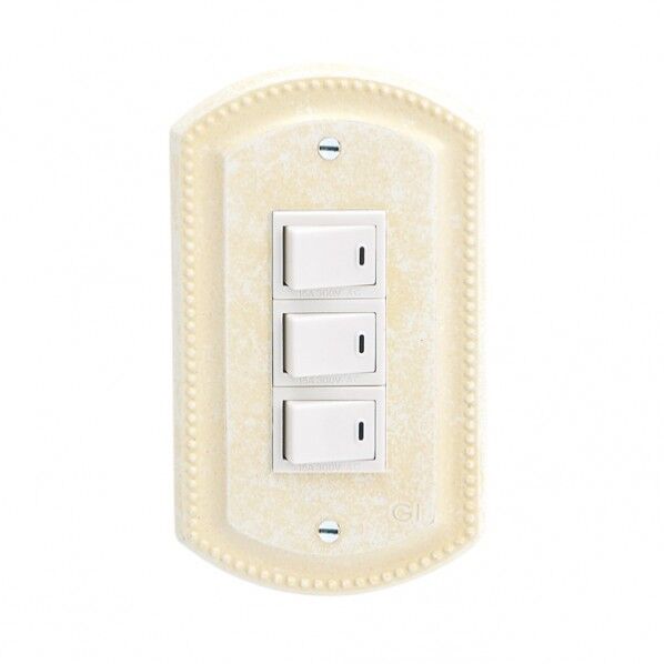 スイッチプレート PB 03 WAB