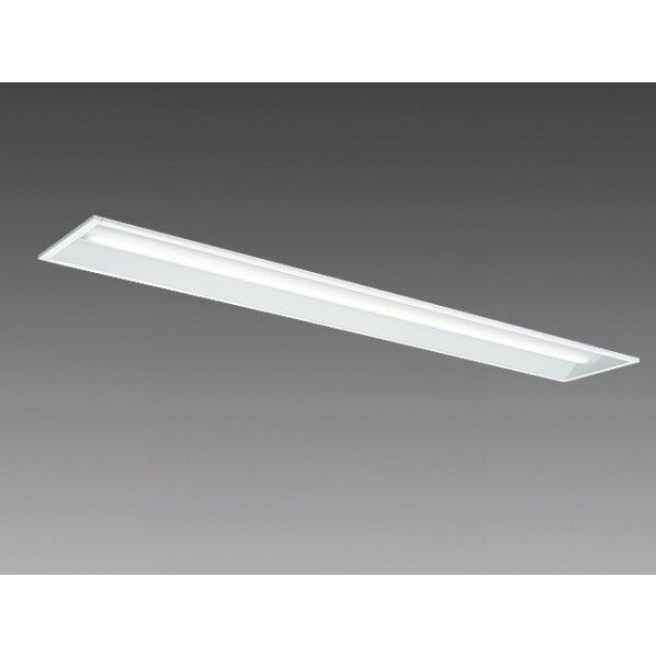 LEDライトユニット形ベースライト 40形 埋込形 下面開放タイプ 190幅