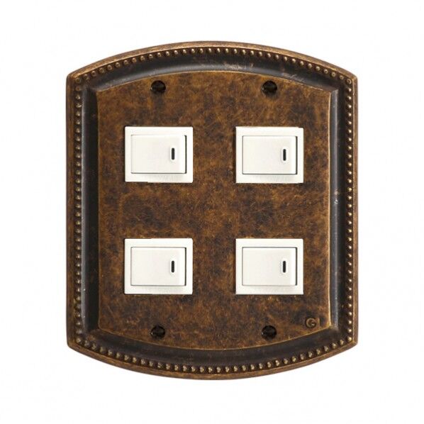 スイッチプレート PB 04 AN