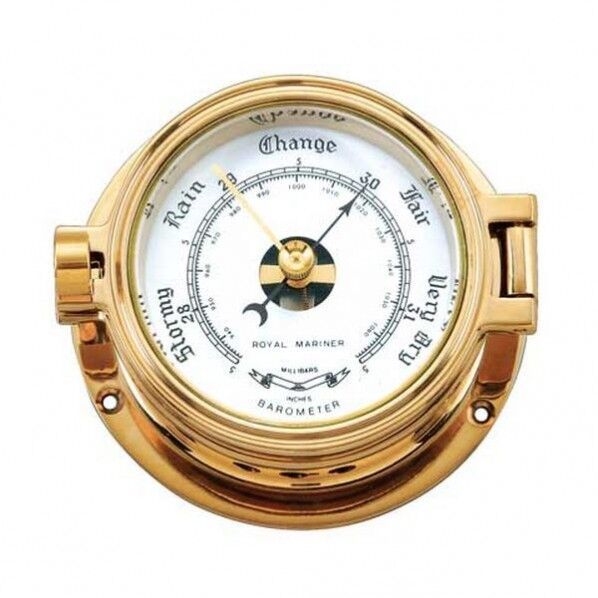 マリンバロメーター B 金色 幅120×高さ116×奥行45mm 710212(264-71212) 1個