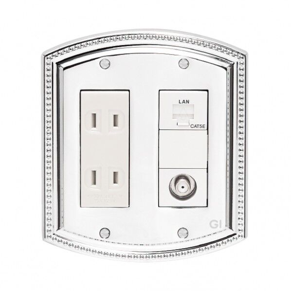 スイッチプレート PB 06 CR