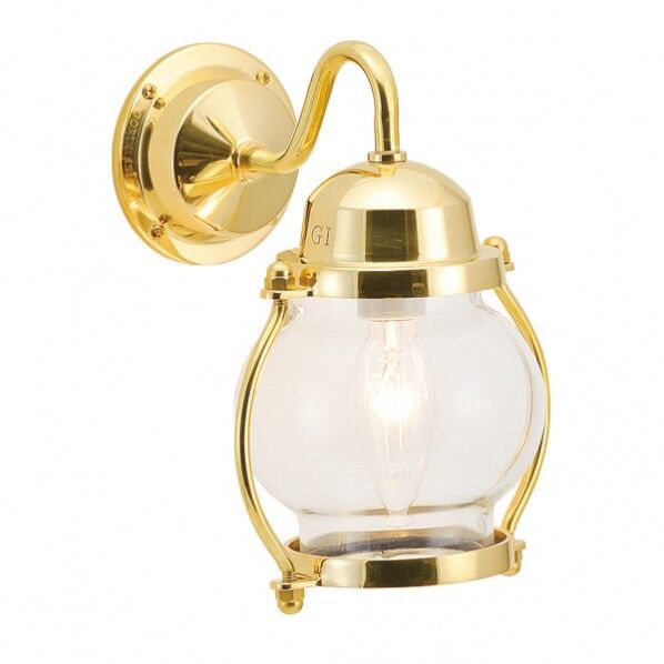 マリンランプ(ポーチライト)BR1700 CL 金色 幅150×高さ210×奥行180mm 700450(264-70450) 1個