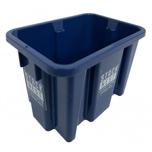 スタックネスト コンテナストレージ ネイビー 92×130×80mm MA-3051 1個