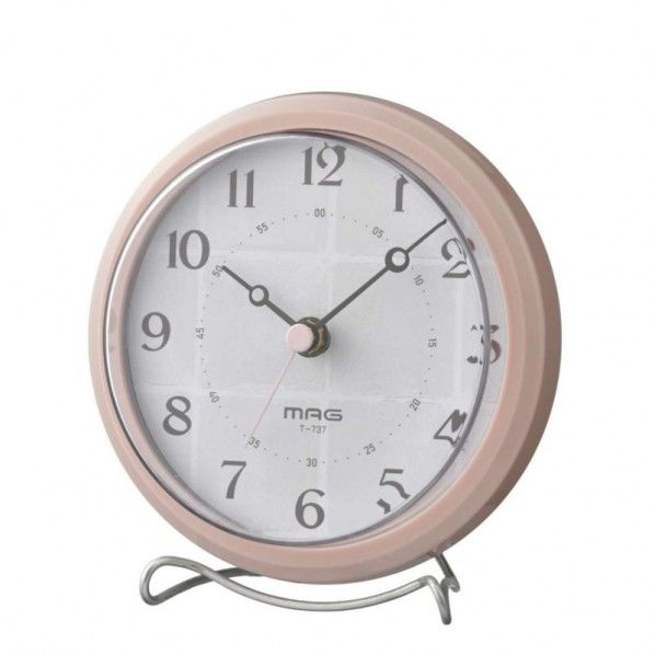 生活防水置掛両用時計 アンフィー 110×105×60mm T-737 PK-Z 1個